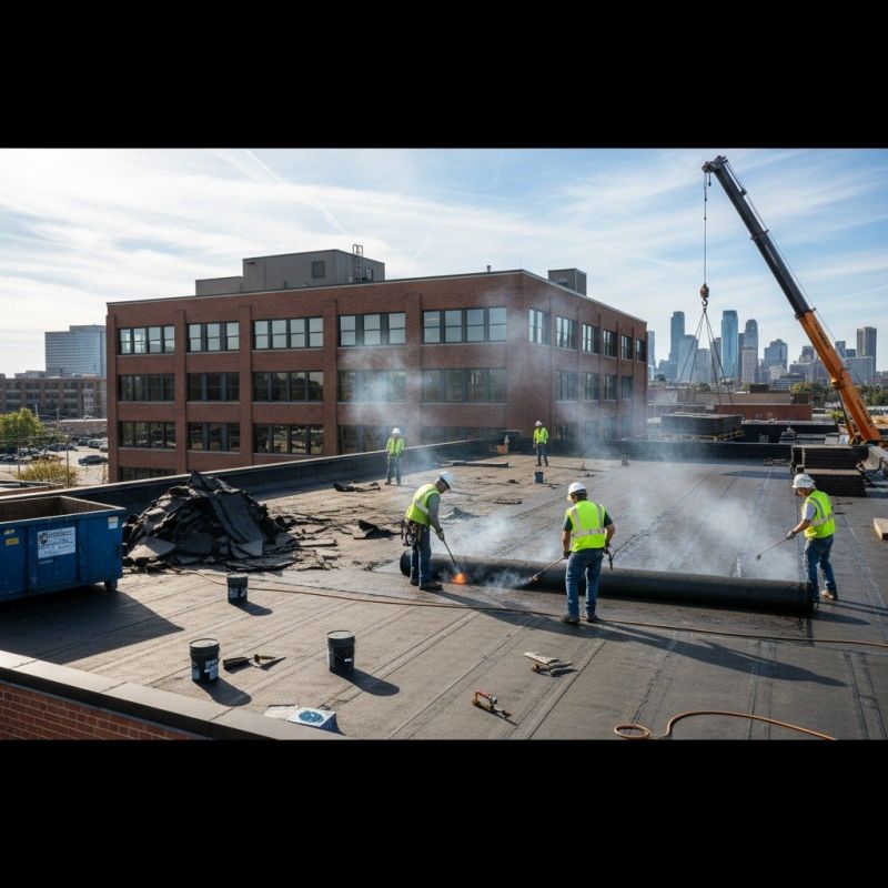 Local Tpo Roof Replacement pros at work