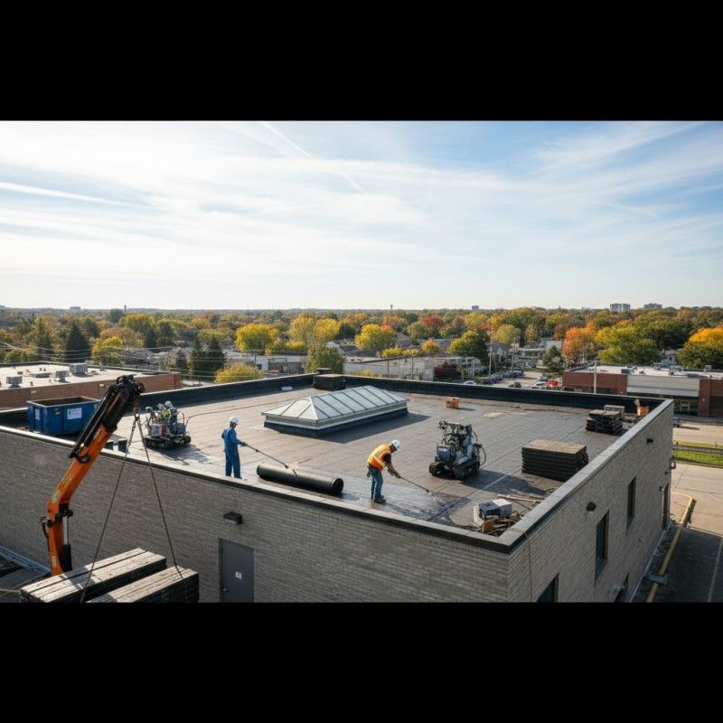 How Flat Roof Replacement Improves Drainage And Waterproofing